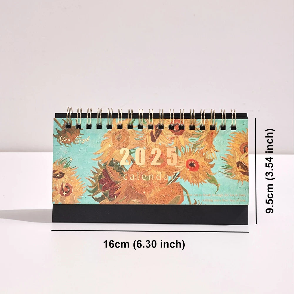 2025 Desk Mini Calendar for Daily Monthly Planning