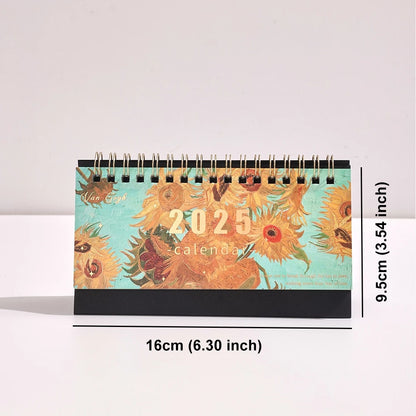 2025 Desk Mini Calendar for Daily Monthly Planning