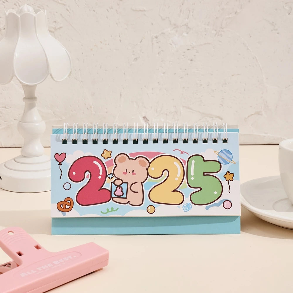 2025 Desk Mini Calendar for Daily Monthly Planning