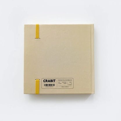 Square Project Planner 130gsm 144pages - Yellow