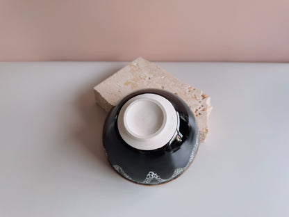 Dual-Tone Dripping Glaze Chawan