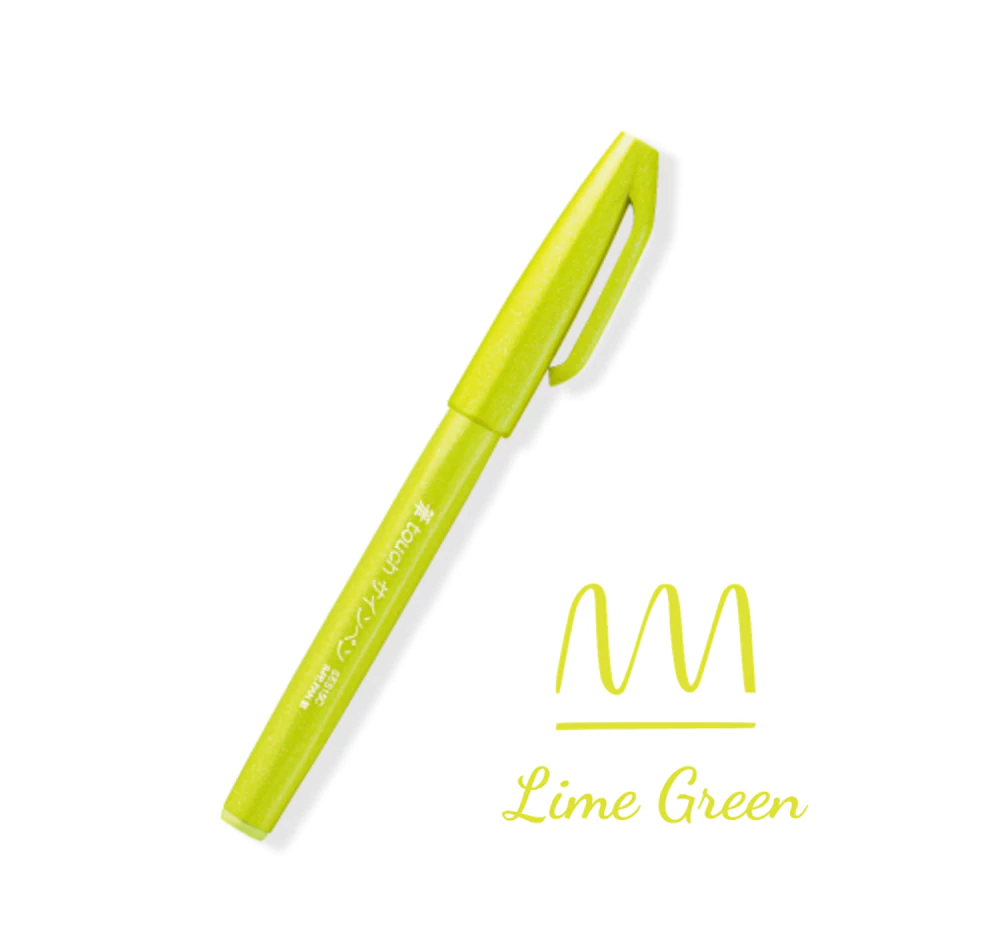 [Single] Calligraphy Pen - Pentel Brush Calligraphy Pen Pastel / Fude Touch