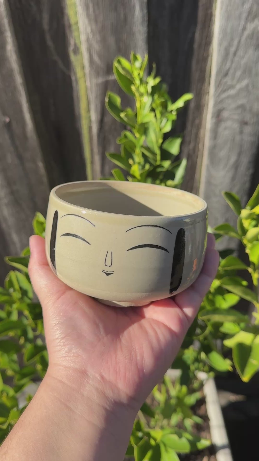 Chawan of a Serene Face