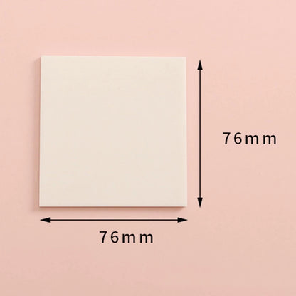 Set of 50 Sheets of Transparent Note Paper