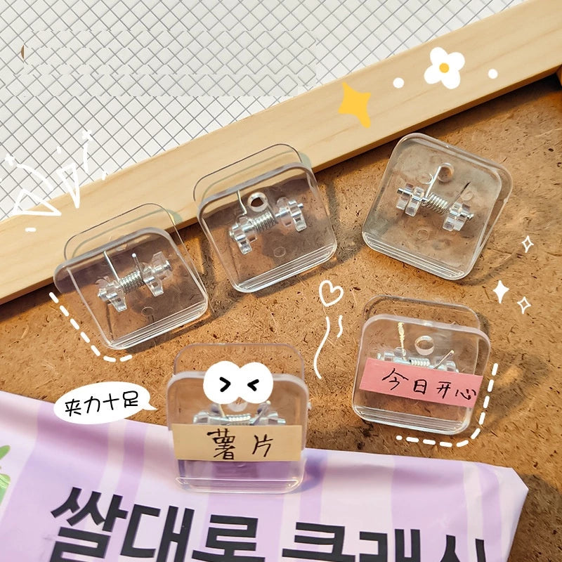 Transparent Cute Paper Clips and Convenient Design