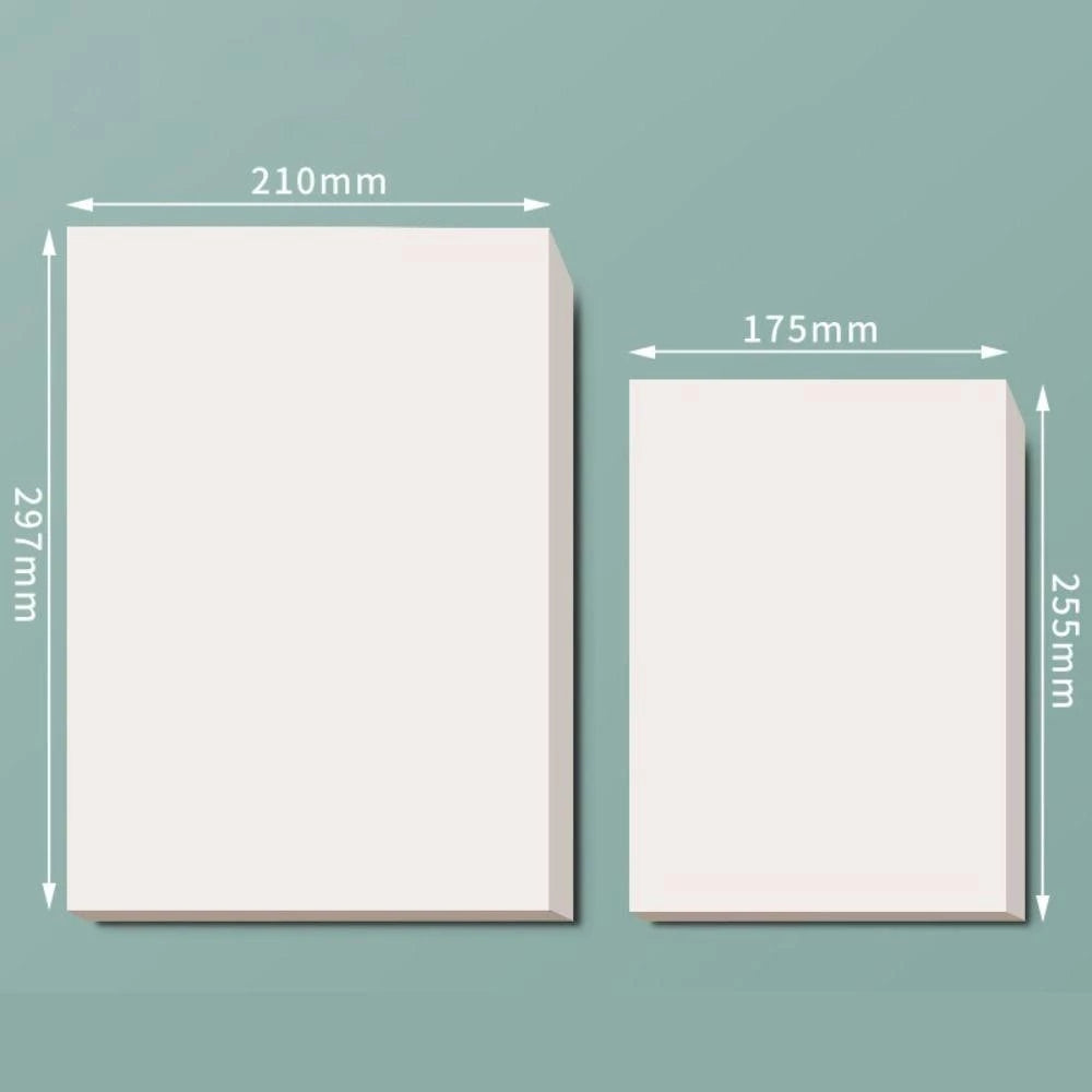 Blank/ Grid Draft Paper, 40/100 Sheets A4/B5, High Quality Beige Eye Protection