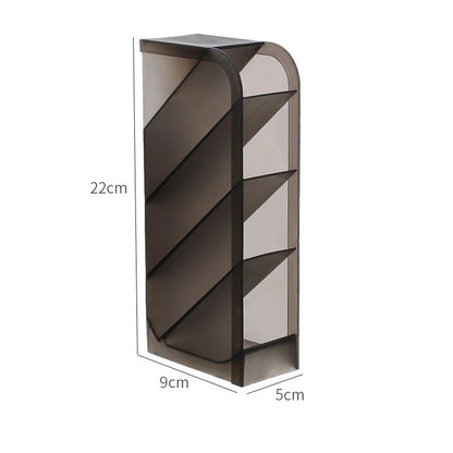 Transparent Matte Pen Holder Multifunctional Stationery Storage Box