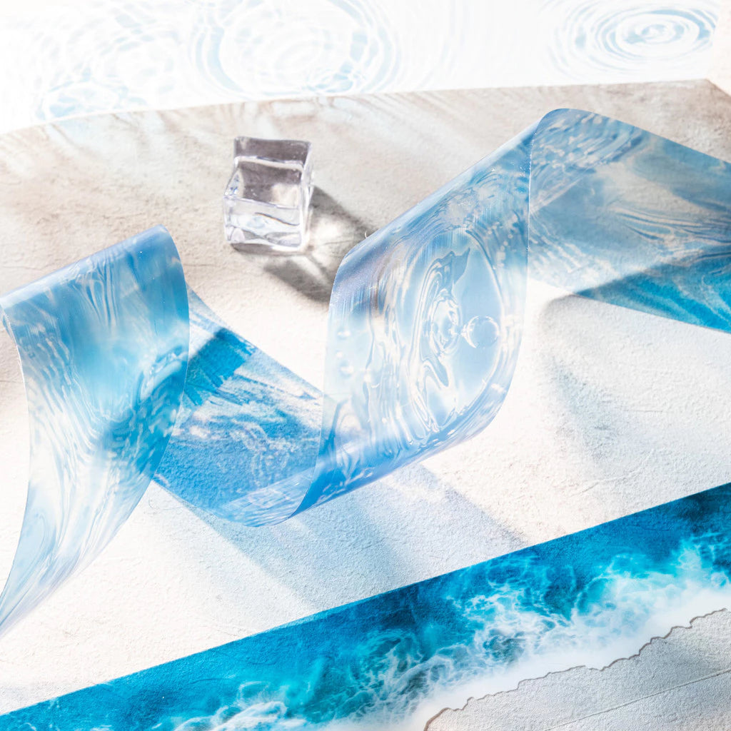 Endless Sea Washi Stickers Transparent Tape