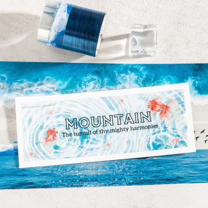 Endless Sea Washi Stickers Transparent Tape