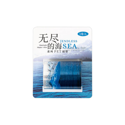 Endless Sea Washi Stickers Transparent Tape
