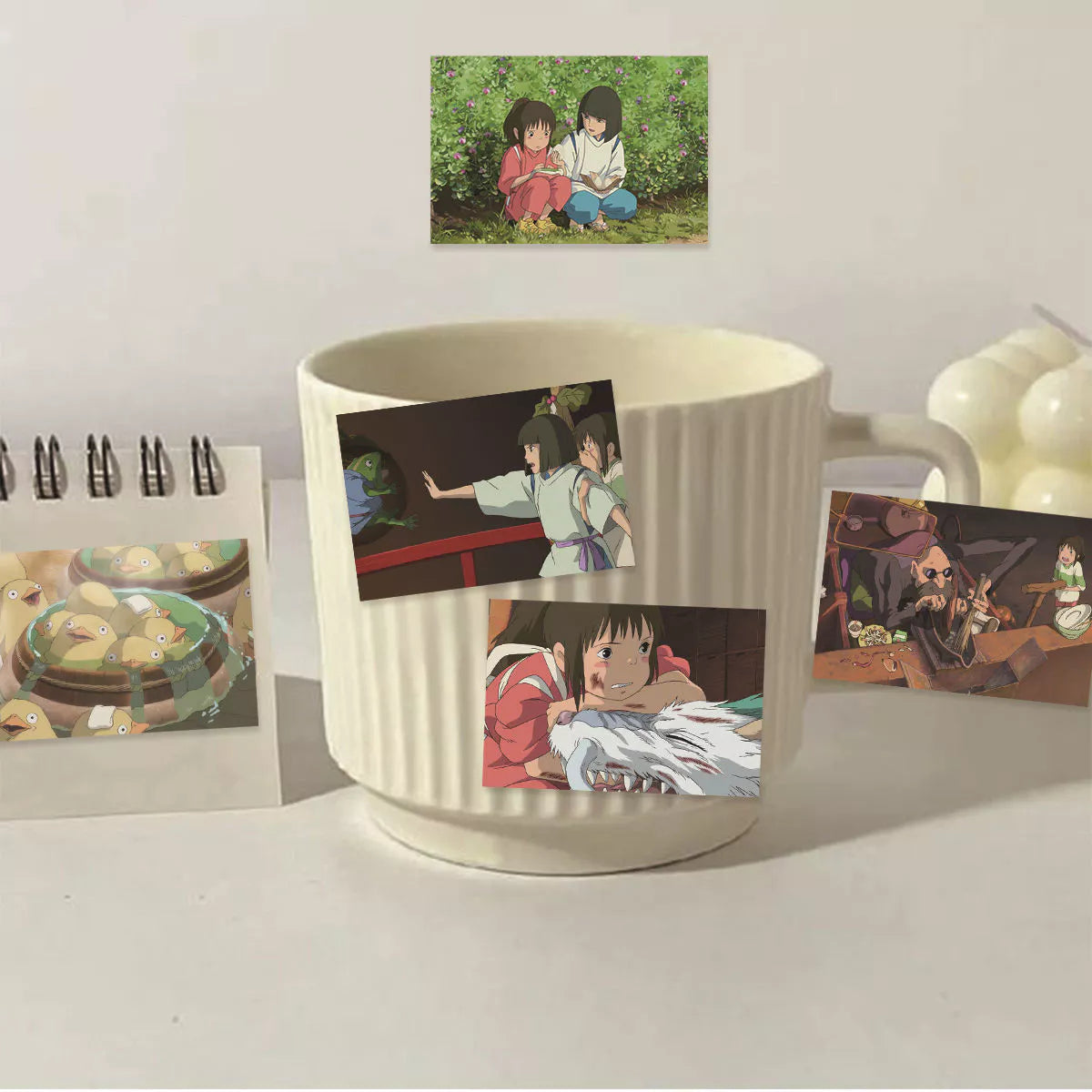 Set of 30 - 50pcs Creative Retro Washi: Aono Valley, Love at Heart, Spirited Away