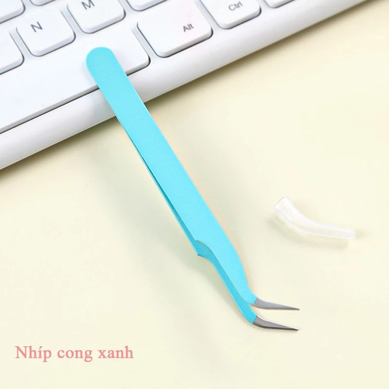 Set of 2 Colorful and Convenient Sticker Tweezers