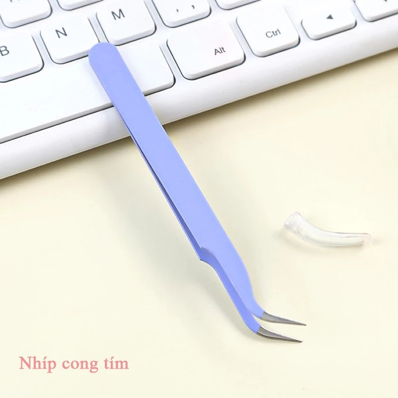 Set of 2 Colorful and Convenient Sticker Tweezers