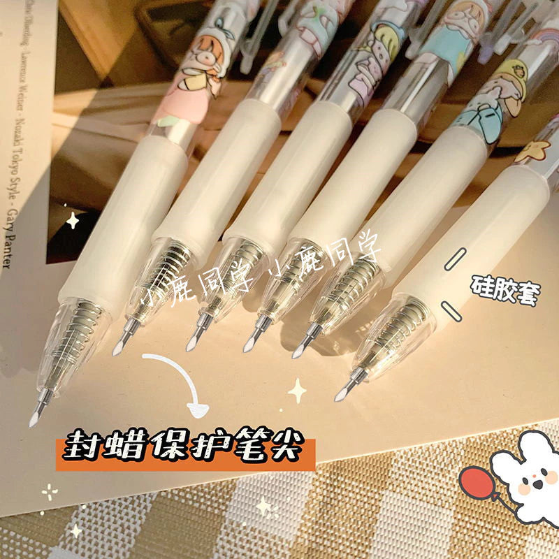 Unboxing Metallic Paper Cutter Pen, Many Cute Sticker Designs