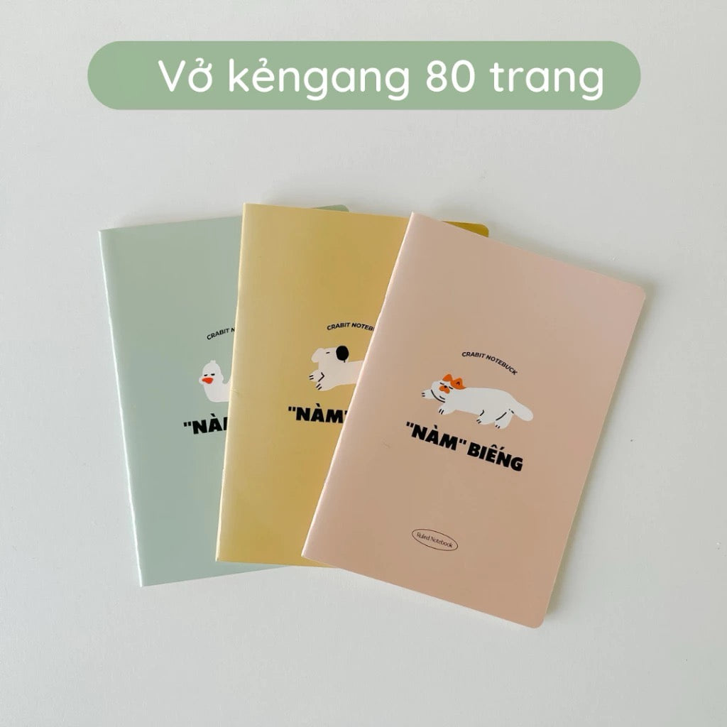 Ruled, Grid Notebook 80 & 120 Pages - 70gsm Studygram Notebook