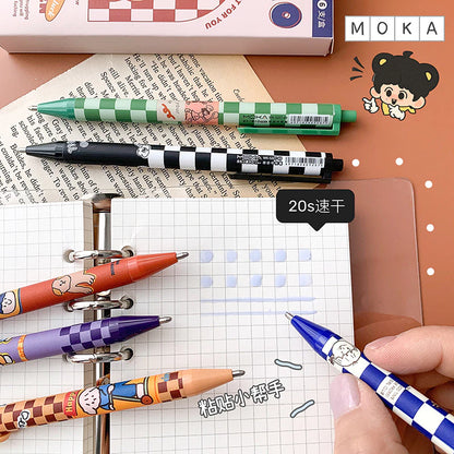 Quick Drying Glue Pen with Many Cute Designs, Double-Sided Sticky Milk - Random Selection