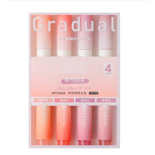 Set of 4 Pastel Markers