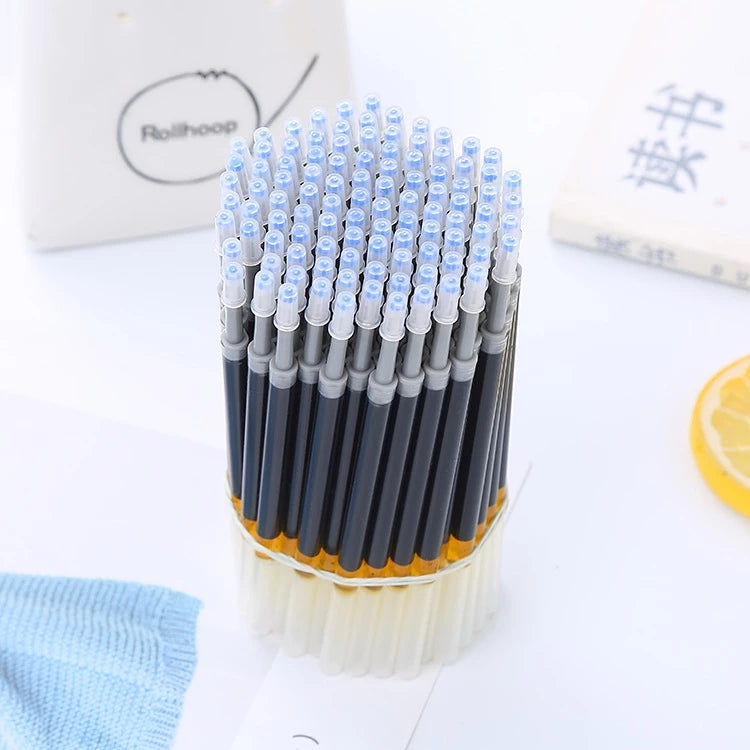 Muji Style Gel Ink Pen Matte Body 0.5mm - Press Button