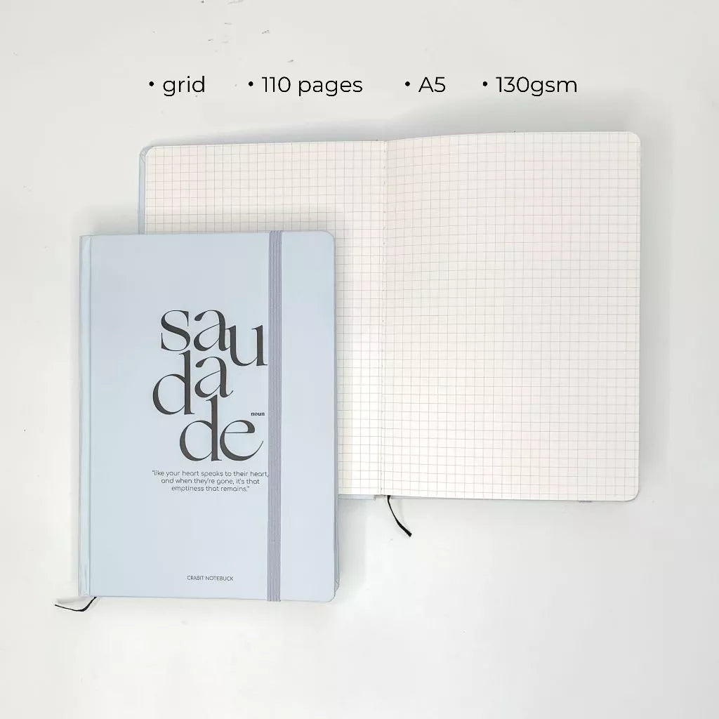 A5 Bullet Journal Notebook 130gsm Grid Dotgrid Line