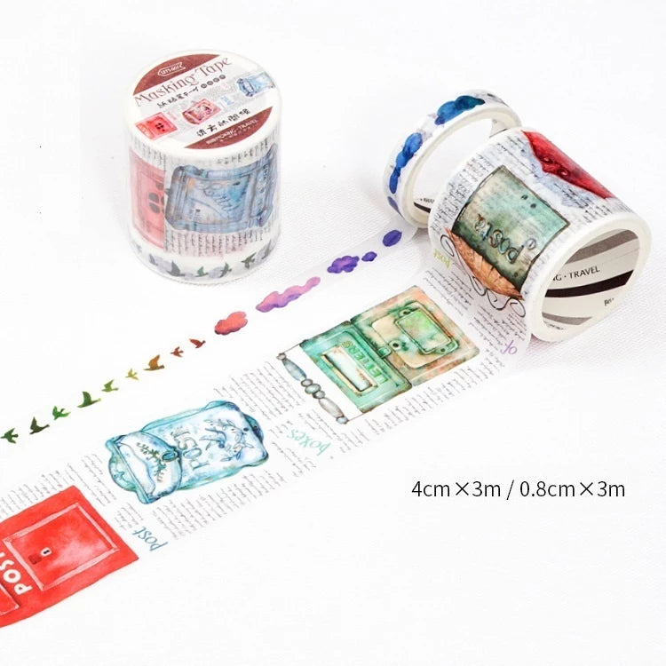 Set of 2 Rolls of Tape, Classic Masking Tape