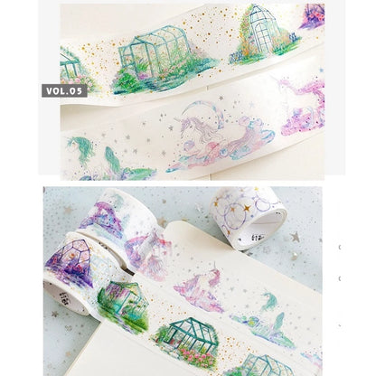 Glitter Washi Tape Many Sizes