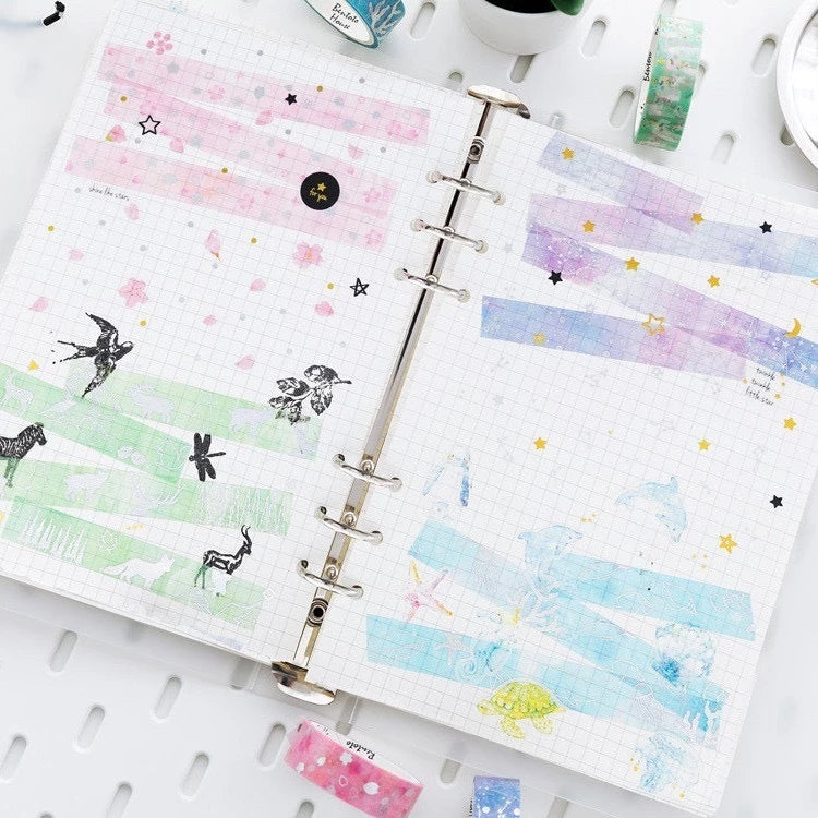 Glitter Washi Tape Many Sizes