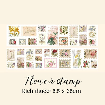 Stickers, Stamps, Series Memories Stamp Tape - 55mmx2m