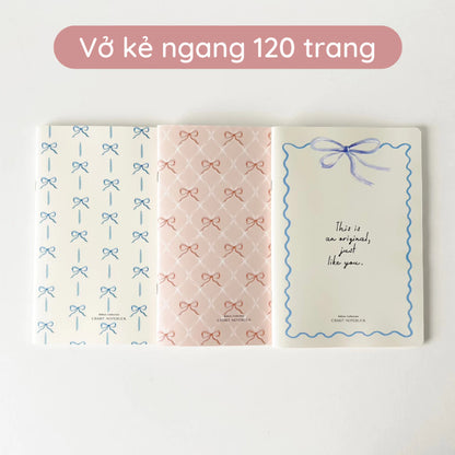 Ruled, Grid Notebook 80 & 120 Pages - 70gsm Studygram Notebook