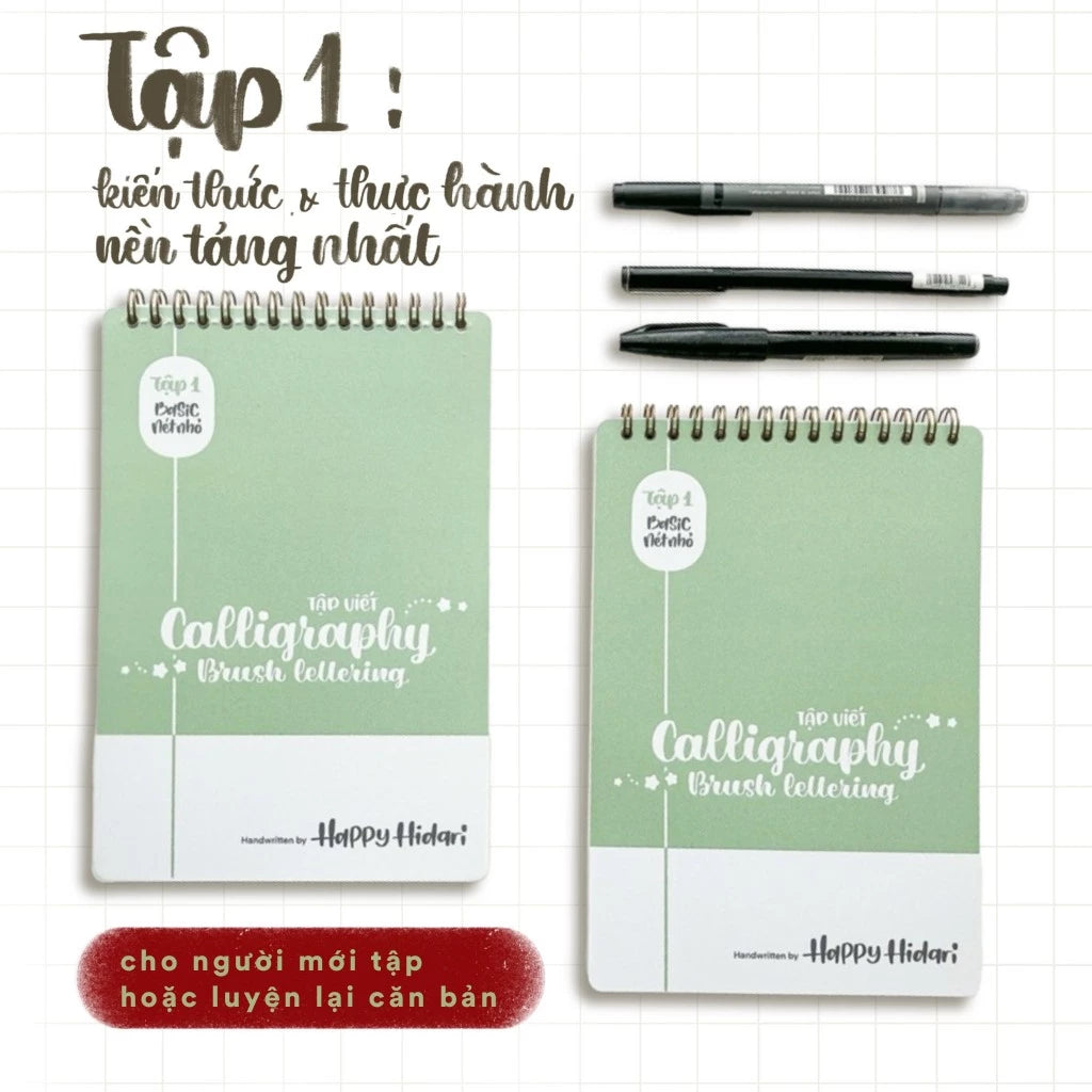 Calligraphy Practice Book - Calligraphy Brush Lettering Practice