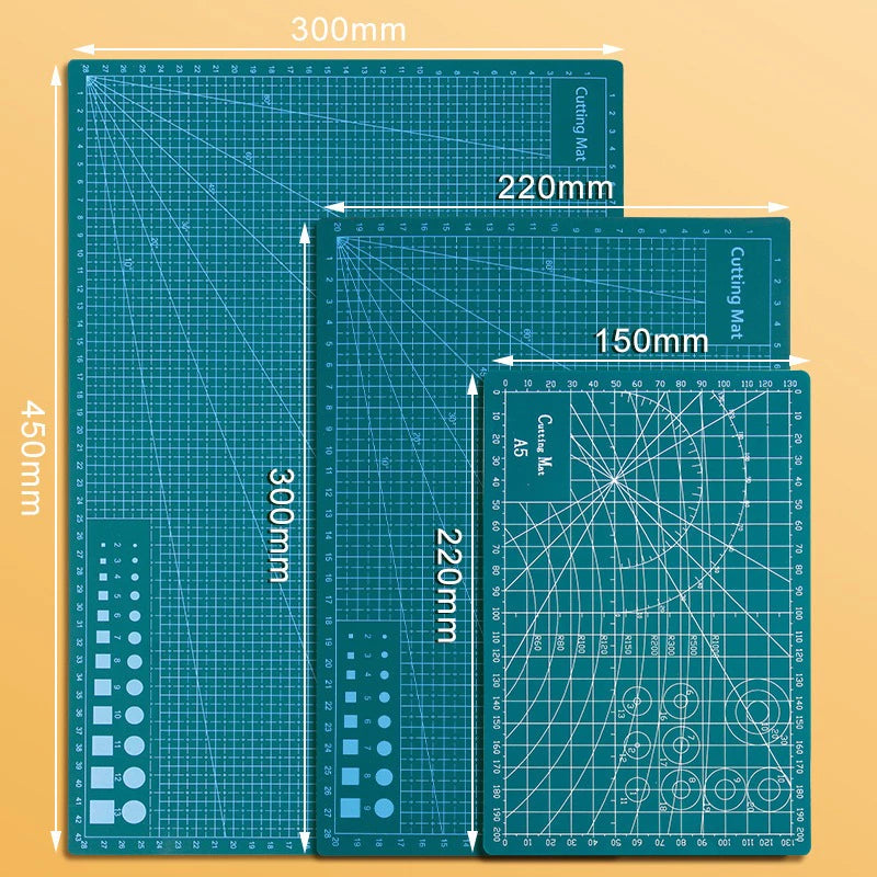 A2/ A3/ A4/ A5 DIY Cut Mat for Cutting, Slit Paper