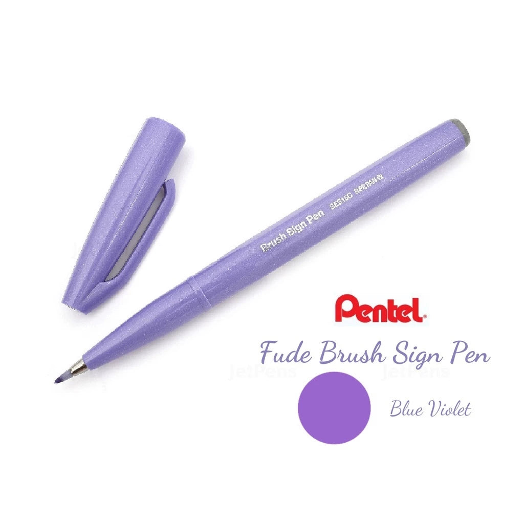 [Single] Calligraphy Pen - Pentel Brush Calligraphy Pen Pastel / Fude Touch