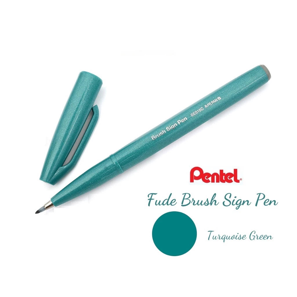 [Single] Calligraphy Pen - Pentel Brush Calligraphy Pen Pastel / Fude Touch