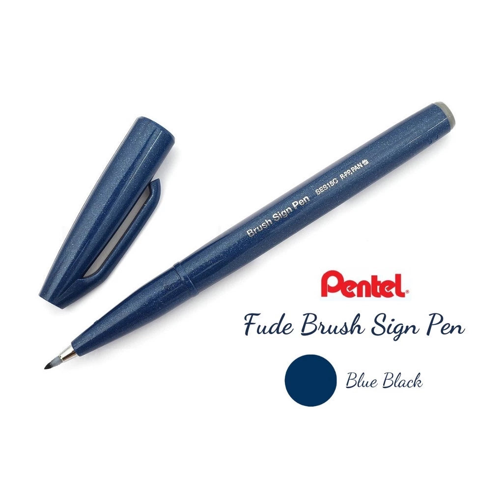 [Single] Calligraphy Pen - Pentel Brush Calligraphy Pen Pastel / Fude Touch