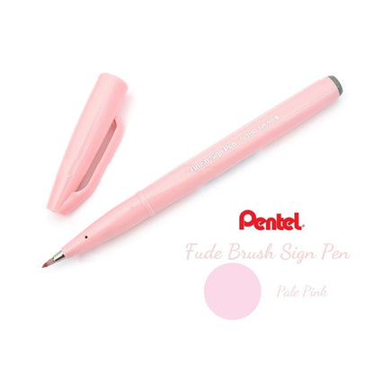 [Single] Calligraphy Pen - Pentel Brush Calligraphy Pen Pastel / Fude Touch