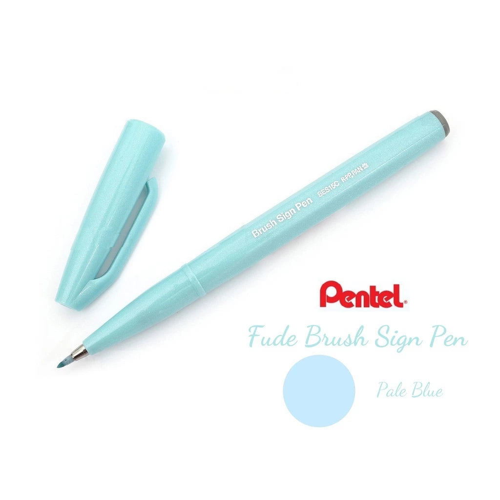 [Single] Calligraphy Pen - Pentel Brush Calligraphy Pen Pastel / Fude Touch