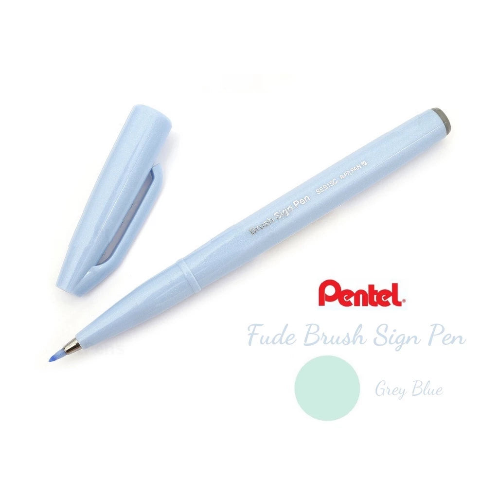 [Single] Calligraphy Pen - Pentel Brush Calligraphy Pen Pastel / Fude Touch