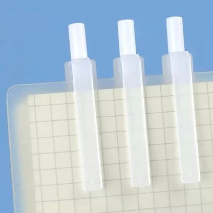 Muji Style Gel Ink Pen Matte Body 0.5mm - Press Button